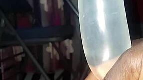 Prepare Penis With Ice For Pussy Pounding!