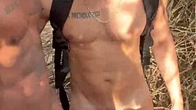 Outdoor orgy with famous well-endowed young guys!