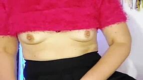 Your best friend confesses love and gets hot in roleplay with fingering and upskirt