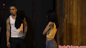 Stepsister Rides Bareback At Christmas