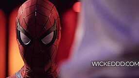 Bold Parody Of Spider Verse With Big Tit Spider Girl