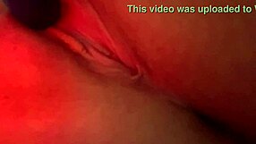 Me using vibrator for personal pleasure in solo session