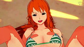 Nami Bent Over in Tight Jeans for Doggystyle and Missionary Action