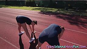 Ass Licking Teen Slut Eats and Fingers Ass Rimjob