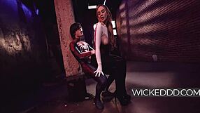 Bold Parody Of Spider Verse With Big Tit Spider Girl