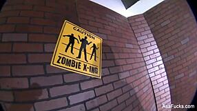 Asa akira zombi behind the scenes