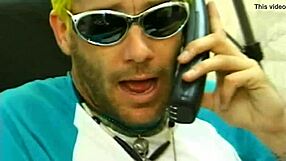 amazing blow job from tattooed punk in retro vintage setting