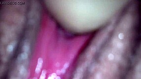 intimate pov closeup of 69ing my wife with dildo, feeling her passion