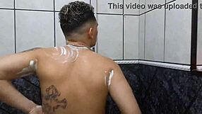 I take a relaxing bath after intense masturbation.