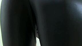 english milf classy filth will whet your appetite 18+ in black leggings