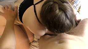 horny stepsister says 'catch me fucking' to stepbro