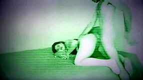 I set up the night camera to record fucking my friend