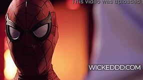 Bold Parody Of Spider Verse With Big Tit Spider Girl