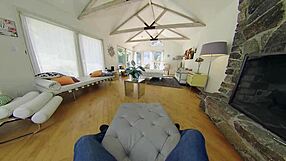 Vr bangers french milf anissa kate dreaming about threesome with jazmin luv and her bf