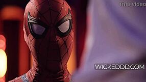 Bold Parody Of Spider Verse With Big Tit Spider Girl