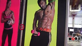 Unbelievable! Eros Porto 2016 holiday party with hardcore blonde milf action!