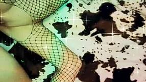 Anal wife in stockings, she moans, fuck my ass harder?