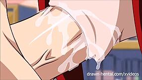 Fairy Tail Hentai - Menage With Natsu X Lucy X Erza