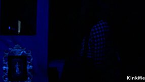 Is Babe Getting Machine Fucked In Halloween House?