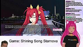 Vtuber LewdNeko plays Shining Song Starnova Aki route part 2