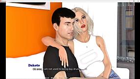 Curvy mature whore suffers revenge with huge cock blowjob.