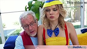 Horny Old Dude Tests Lifelike Sexrobot