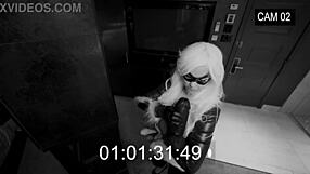 Superheroine bundle vol 1 - preview - immeganlive in sexy cosplay riding cock