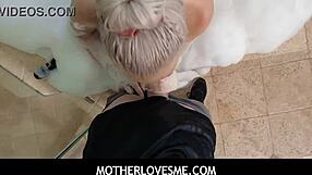 Bubble Bath With Stepmoms Bosom - Brook Page!