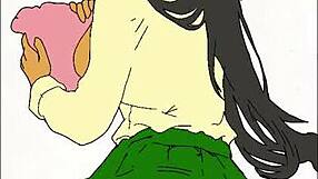 Hey, see this ebony student taking hot black dick in her school uniform hentai!