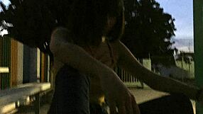 hey, sayro-sin ti gives a hot brunette blowjob with sloppy deepthroat action 😏