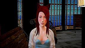 My New Family Plays Game Together