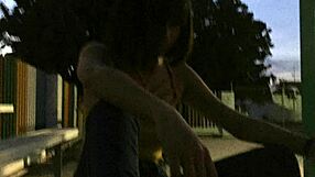 hey, sayro-sin ti gives a hot brunette blowjob with sloppy deepthroat action 😏