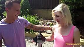 i can't believe my young blonde babe just turned 18