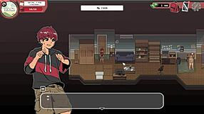 Spooky milk life adventure in anime parody game.