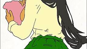 Hey, see this ebony student taking hot black dick in her school uniform hentai!