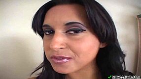 The helpful mature MILF gives a blowjob to her old mother-in-law.