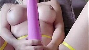 Homemade instructions with curvy amateur