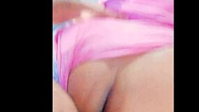 Fucking doggystyle and cumming on that big ass close up