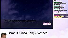 Vtuber LewdNeko plays Shining Song Starnova Aki route part 2