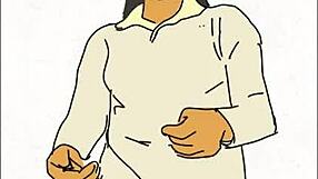 Hey, see this ebony student taking hot black dick in her school uniform hentai!