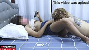 นักศึกษาหญิงไทยโดนเลียและร้องครวญครางตอนโดนเย็ดจนแตก