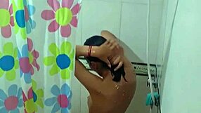 Spying on my best friend's Argentine wife showering