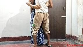 mature desi bhabi has sex on floor at ranch