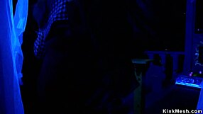 Is Babe Getting Machine Fucked In Halloween House?