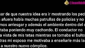 Mexican milf rides in taxi