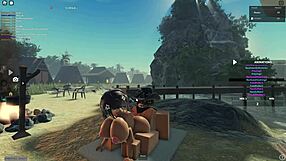 Rich roblox bitch fatalbbyzx gets hard fucked