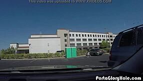 WATCH THIS CHUBBY BLONDE SUCK 7 DICKS!