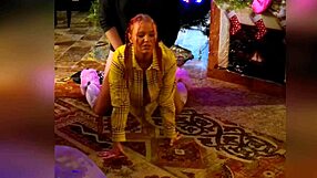 cumming for christmas with busty teen amateur