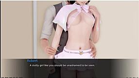 Public hentai fingering with toys outdoors.