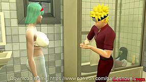 naruto hentai episodio 29 has naruto trapped in a bathroom. hinata and sakura join for a wild trio, begging for his load inside.